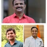 १. ब्रिजमोहन पाटील. २. दिलीप तायडे.३.मंगेश फल्ले